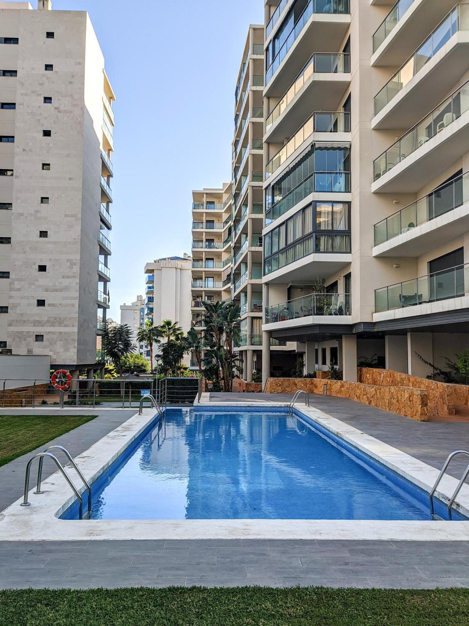 בנידורם Cala Alta Sea View Apartment מראה חיצוני תמונה